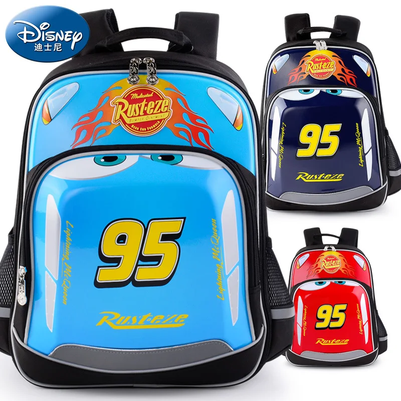 

Disney children's school bag primary school students 1-3 grades lightweight lightening McQueen school bag boy backpack