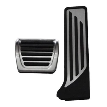 

Brake Gas Brake Footrest Foot Pedal Cover Car Decoration Modified Accessory,for ALFA Romeo Giulia Stelvio 2Pcs