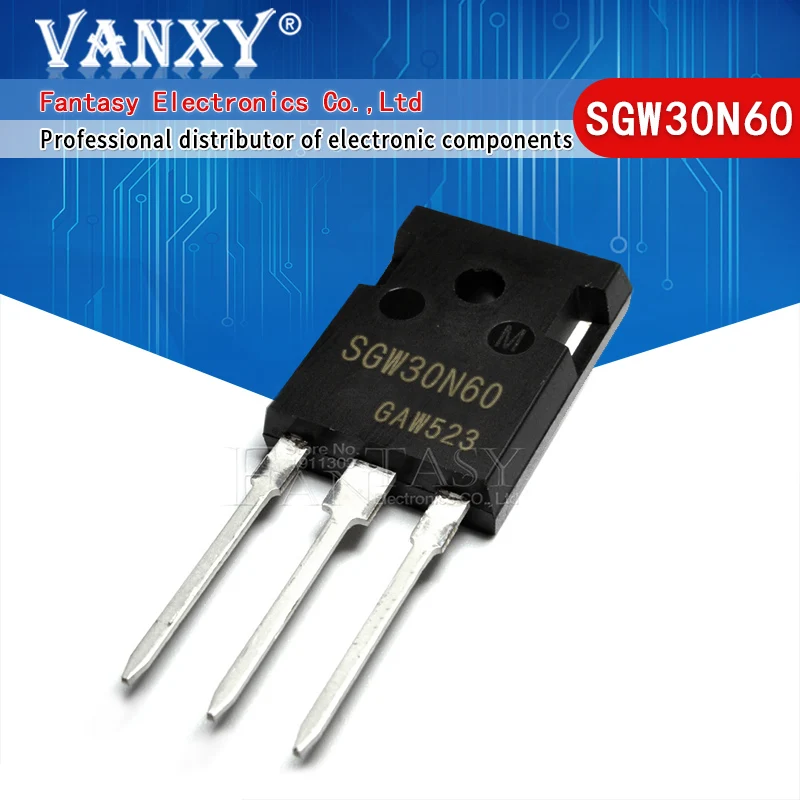 2 шт. SGW30N60 TO 247 G30N60 TO247 IGBT 600V 30A|Интегральные схемы| |