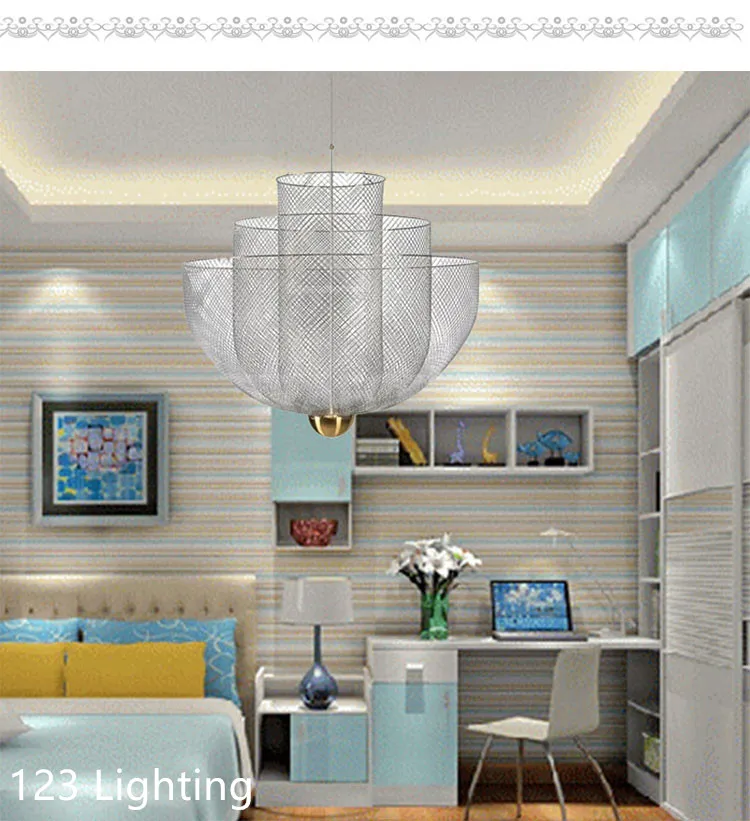 Хромированный Светодиодный светильник для гостиной, зала, светодиодный подвесные лампы для ресторана, Подвесная лампа, украшение дома, освещение, фиксаторы, лофт, деко, светильник