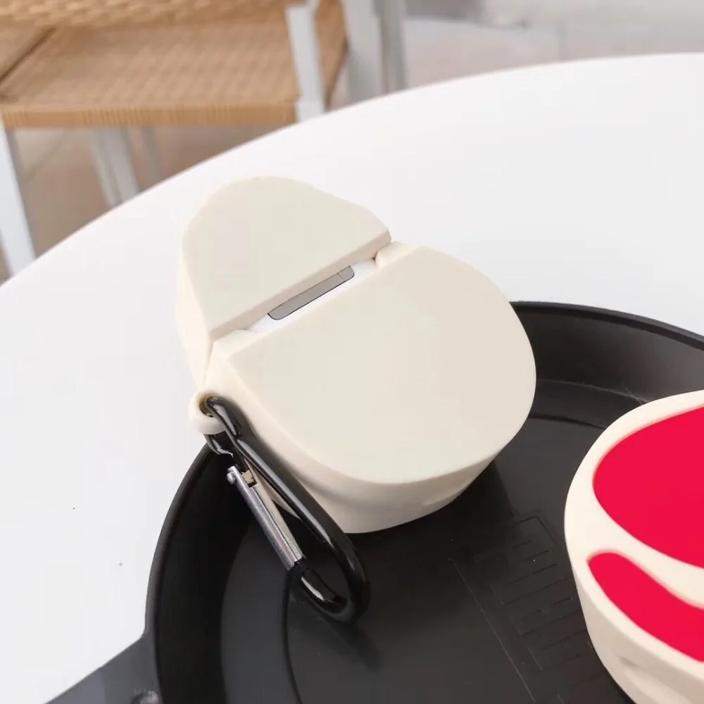 Милые Мультяшные Bluetooth чехлы для наушников для Apple AirPods, мягкие зарядные наушники, чехлы для Airpods, защитные Мультяшные чехлы