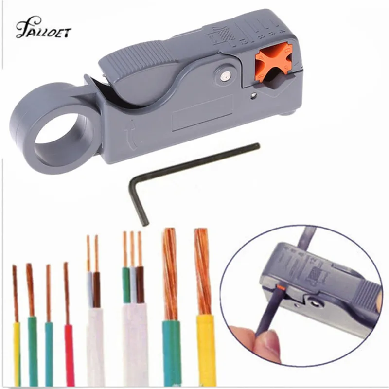 

Automatic Stripping Pliers Wire Stripper Cable Wire Cutter Stripping Crimping Tool with Hexagon Wrench Tools Nippers