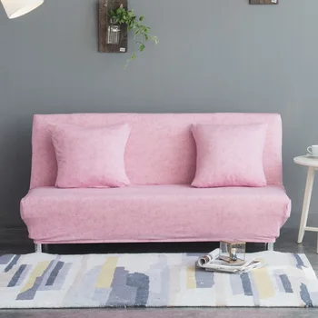 

Length 160-190cm Elastic Sofa Bed Covers Armless Modern American style Stretch Covers Protector For Banquet Home Party