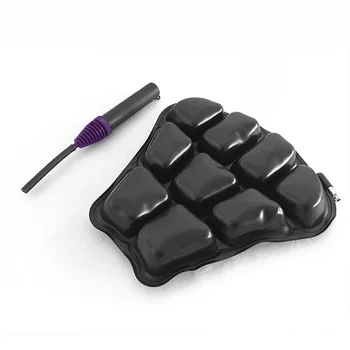 

Replacement Seat Cushion Pad Universal Motorcycle Non-Slip Sport Bike Black