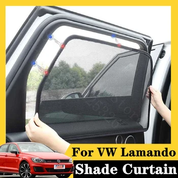 

For VW Lamando 2016-2020 2.0T GTS 5Pcs card type magnetic car curtain sun shade car window shade car styling