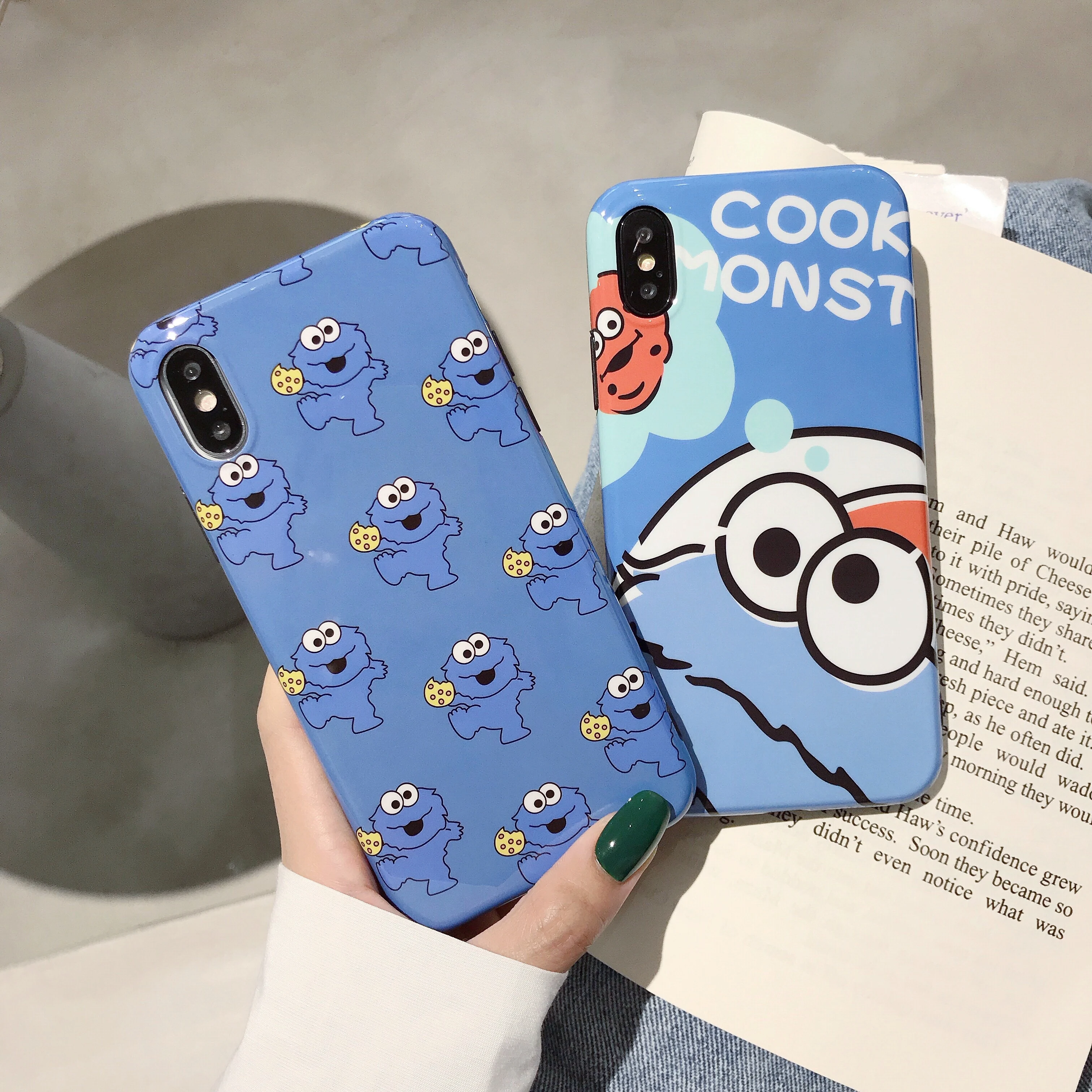 

Marchcover for Huawei P30 P20 Mate20 Pro Nova2s 3 4 5 Cute Cartoon Sesame Street Cookie Elmo case Soft TPU cover for Honor 20