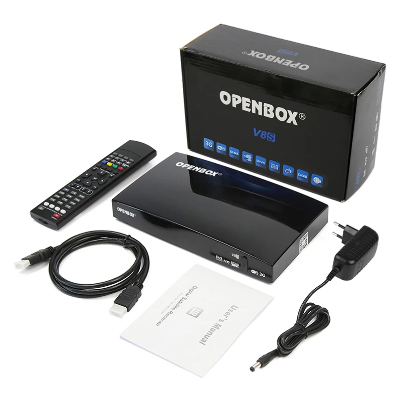 Горячая Распродажа Openbox V8s спутниковый ресивер Full HD DVB-S2 цифровой спутниковый ТВ рецептор ТВ Декодер для тюнера поддержка Youtube