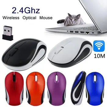 

Wireless Mouse Protable Battery Powered Desktop Mice for PC Computer Office Gaming