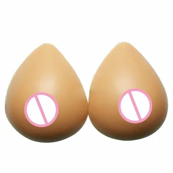 

Women's Fashion 1400g Realistic Silicone Breast Forms Fake Boobs Enhancer for Mastectomy Handmade Top Selling Product In 2019