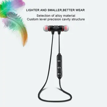 

Bluetooth Earphone Neck Hanging Sports Waterproof Earbuds Wireless Sports Headset