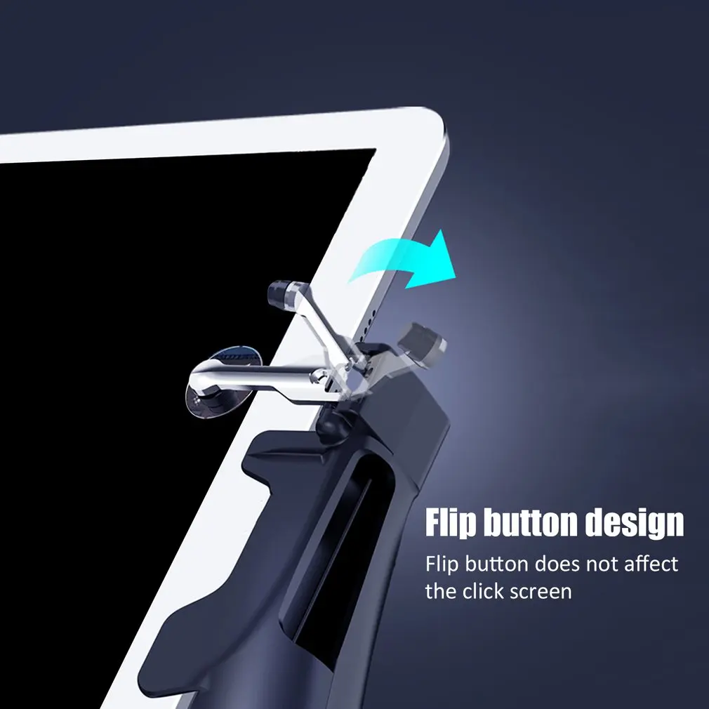 Mobile Gaming Gamepad Trigger Shooter Controller for PUBG for ipad for Android for IOS Phone Game H