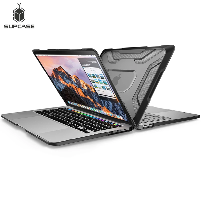 Capa Fina de Borracha Tpu Bumper com Touch Bar e Touch id Capa para Macbook Pro 13 20232023 A2251 A2289 A1706 A1708 A1989 A2159