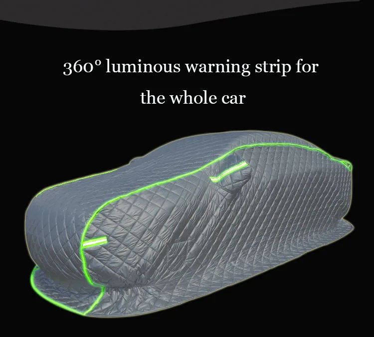 Чехол для автомобиля winterCar, зимнее пальто, уличное покрытие для автомобиля, защитный чехол для автомобиля, универсальные чехлы для автомобиля
