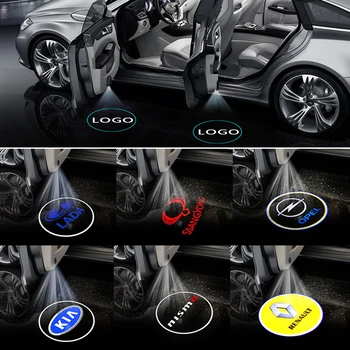 

2pcs Auto LED Door Welcome Lamp for Audis TT 8J A4 B8 A3 8P B6 A6 C7 C6 A4 B7 A3 8V Q5 Q7 A6 C5 A5 B5 A7 A1 B9 Q3 8I Car Lights