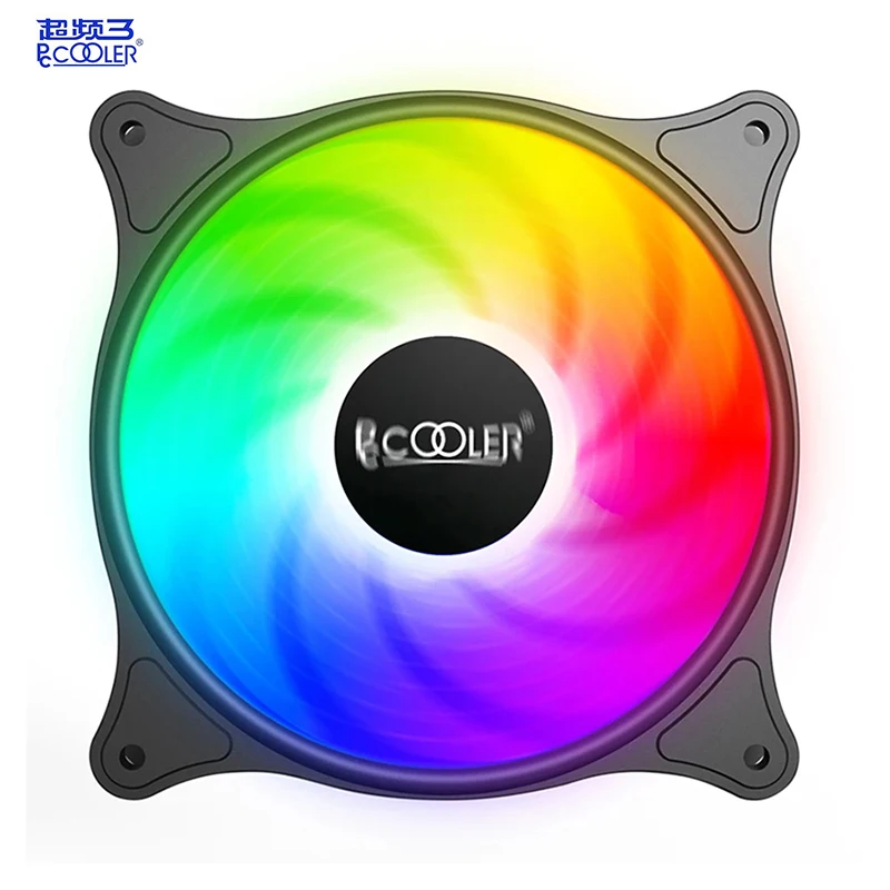 Pccooler PC SRGB fans silent computer case cpu cooling fan processor ventilador cooler for housing 120mm with 3PIN/4PIN