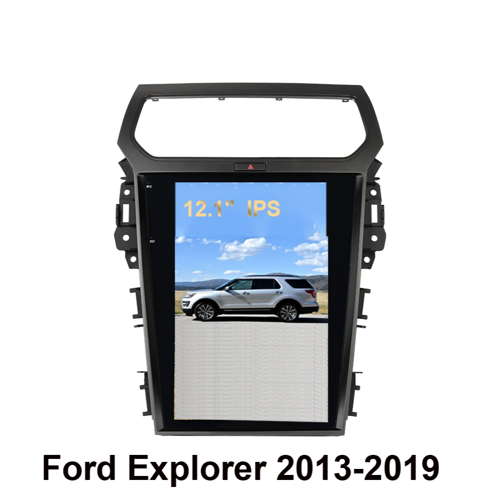 Android 9.0 Tesla Vertical Screen Car Multimedia Player For Ford Explorer 2013-2022 GPS Navigation auto Stereo Radio | Автомобили и