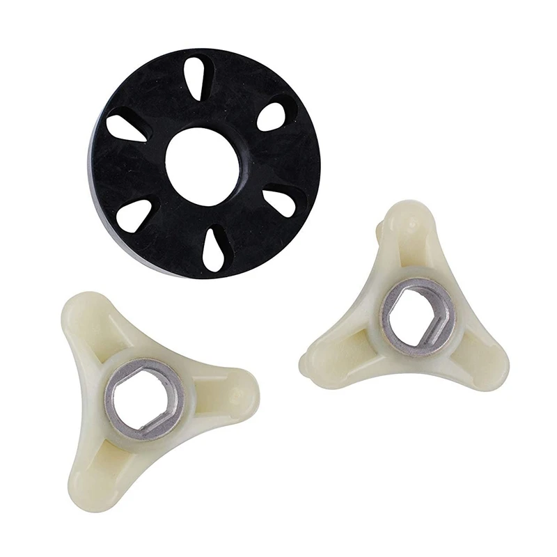 3363394 Washing Machine Pump & 285753A Washer Motor Coupler & 80040 Agitator Dogs Replacement for Kenmore 11089675110 Washer - C
