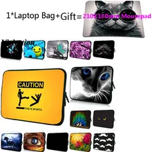 Сумка для ноутбука с принтами 17,3 17 15,6 14 12 13 10 15 чехол для ноутбука для iPad Air 3 Pro 11 Универсальный нейлоновый чехол для планшета 7+ коврик для мыши