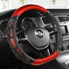 D Shape Steering Wheel Cover PU Leather for Geely Atlas Emgrand EC7 Coolray VW Golf 7 Hyundai Santa fe 2014-2022 ► Photo 2/6