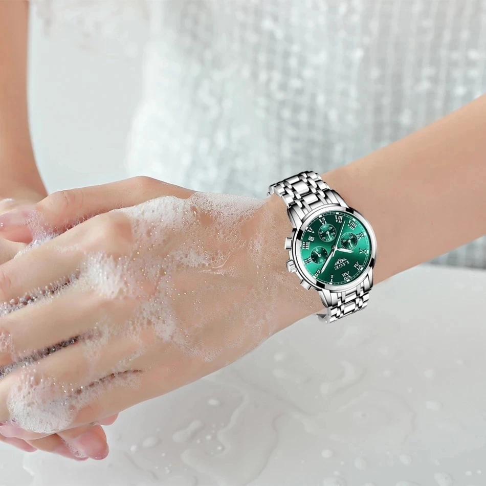 2022 LIGE orologi da donna orologio da polso al quarzo cronografo da donna  di lusso in acciaio inossidabile di alta marca di lusso - AliExpress Watches