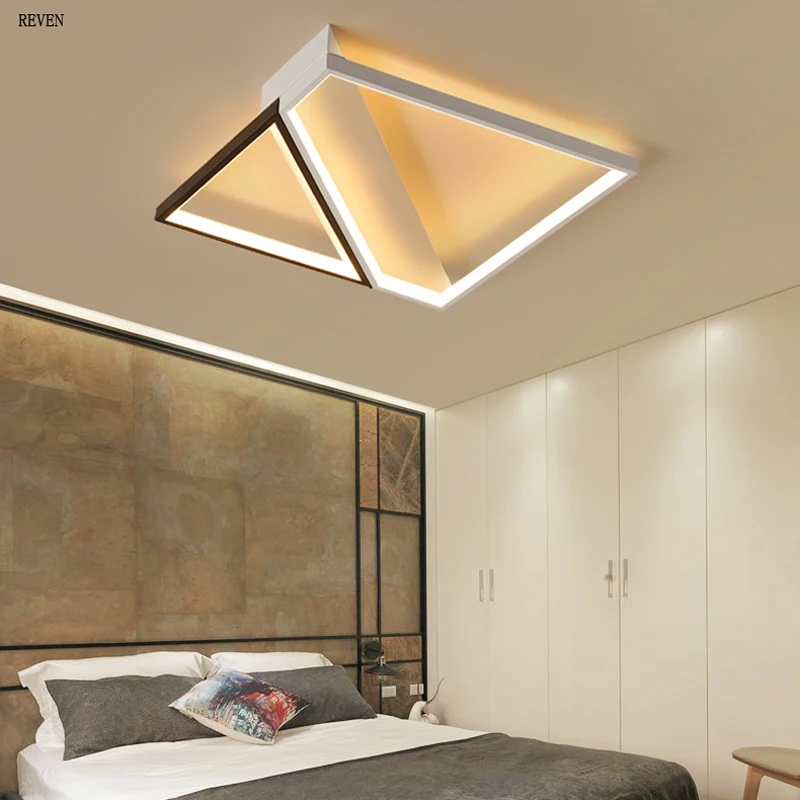 

geometric LED ceiling lighting ceiling lamps for the living room chandeliers Ceiling for the hall modern ceiling lamp
