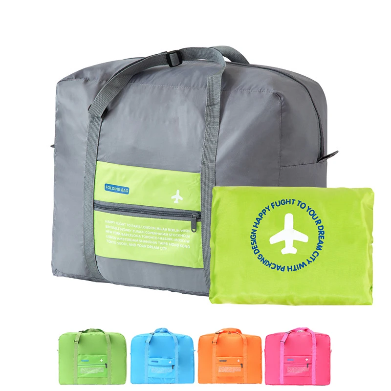 Large Capacity Fashion Floding Travel Bag For Man Women Weekend 32L Big Capacity Bag Travel Hand