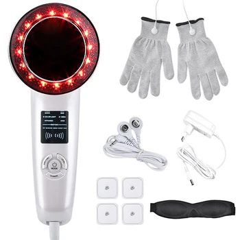 

6-In-1 Infrared Ultrasonic Cosmetic Instrument Beauty Massager with US Plug