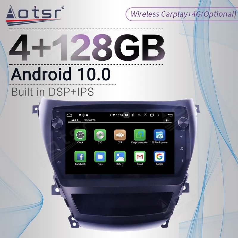 

128GB Carplay Android Screen Player Car For Hyundai Elantra 5 JK GD MD UD 2010 - 2013 GPS Navi Auto Radio Audio Stereo Head Unit