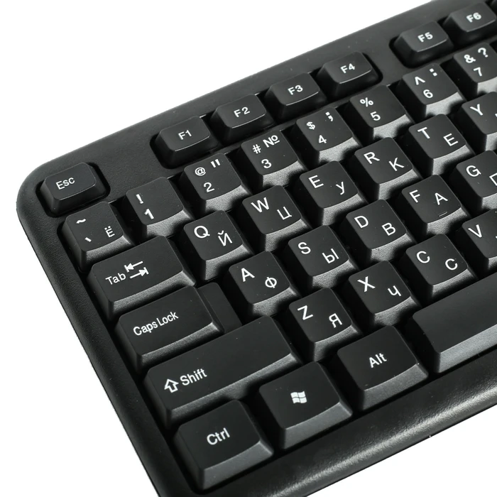 Keyboard Smartbuy ONE 112, wired, membrane, 104 keys, USB, black 2987146 ► Photo 2/6