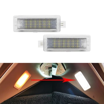 

For BMW F01N/F02N/F03N F30 F31 F32 F10LCI F11LCI 2PCs SMD Led Door Courtesy Interior Footwell Trunk Light Lamps