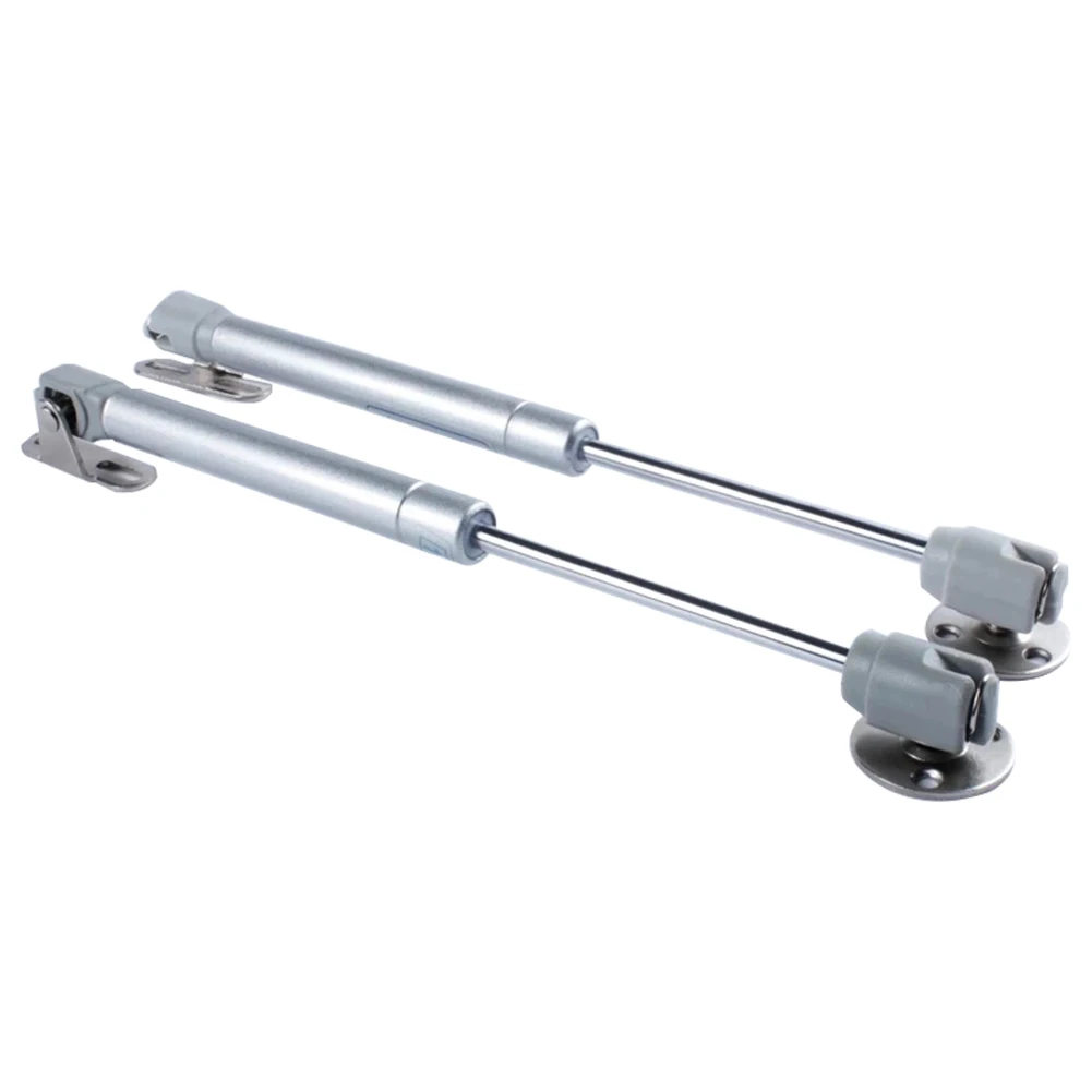 

40-150N 4-15kg Hinge Kitchen Cupboard Accessories Strut Cabinet Hydraulic Gas Lift Heavy Duty Aluminum Pneumatic Rod With Screws
