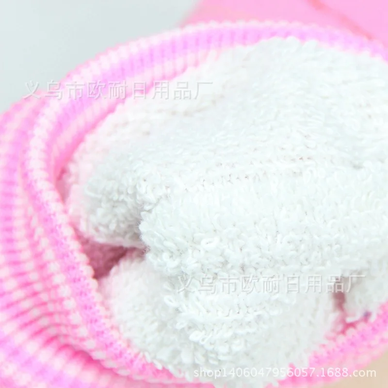 Напрямую от производителя, полосок в Корейском стиле, Двухслойное плотное полотенце для душа, натирание полотенец, перчатки для ванной