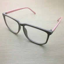 Женские очки, оправа, очки без диоптрий, модные очки, большие оправы для очков, черные, красные, Желтые цвета, очки