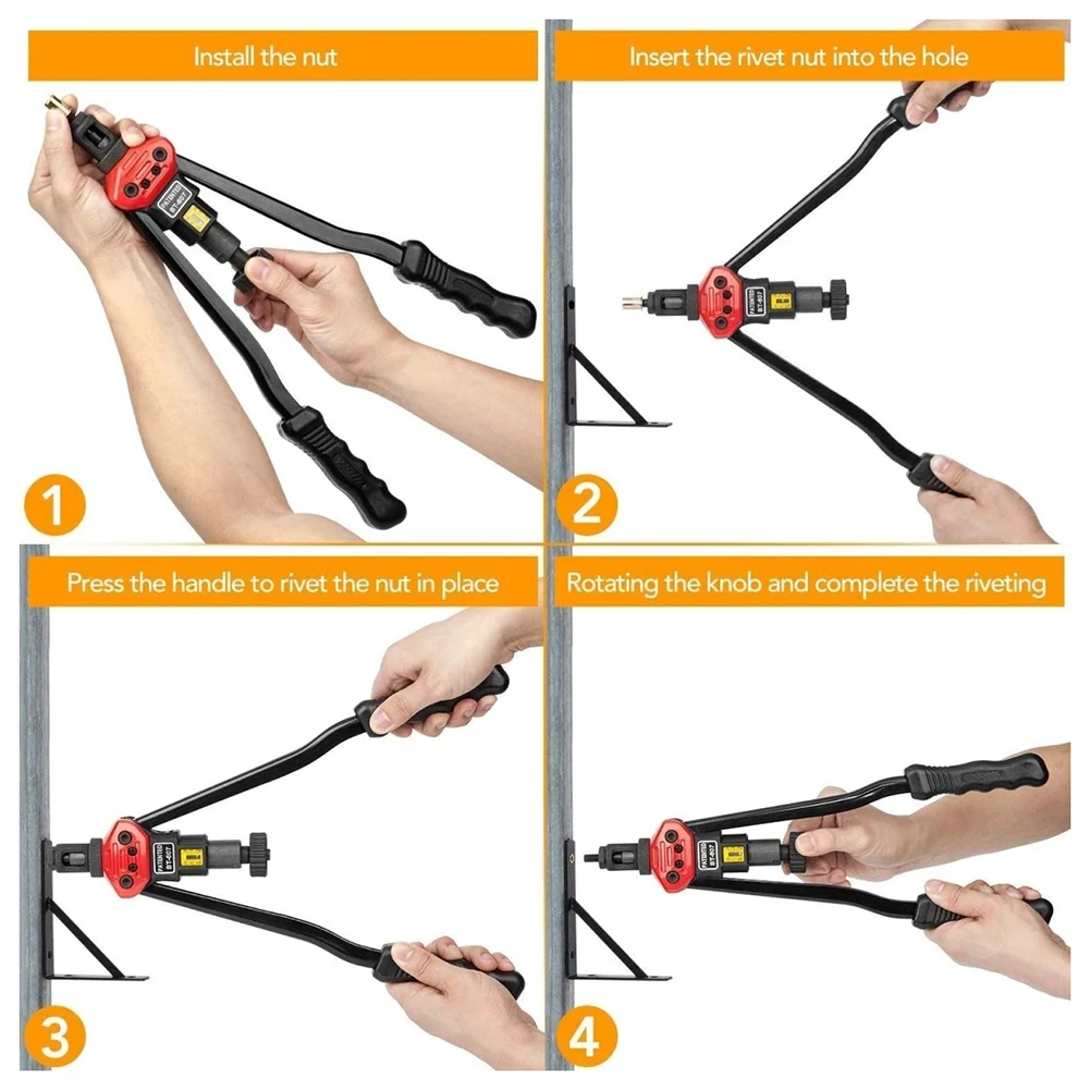 Fácil conjunto de ferramentas rebite automático manual