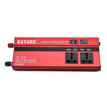 

Top Quality Car Inverter 220v 2000w Usb Display Converter FJ-YPAY