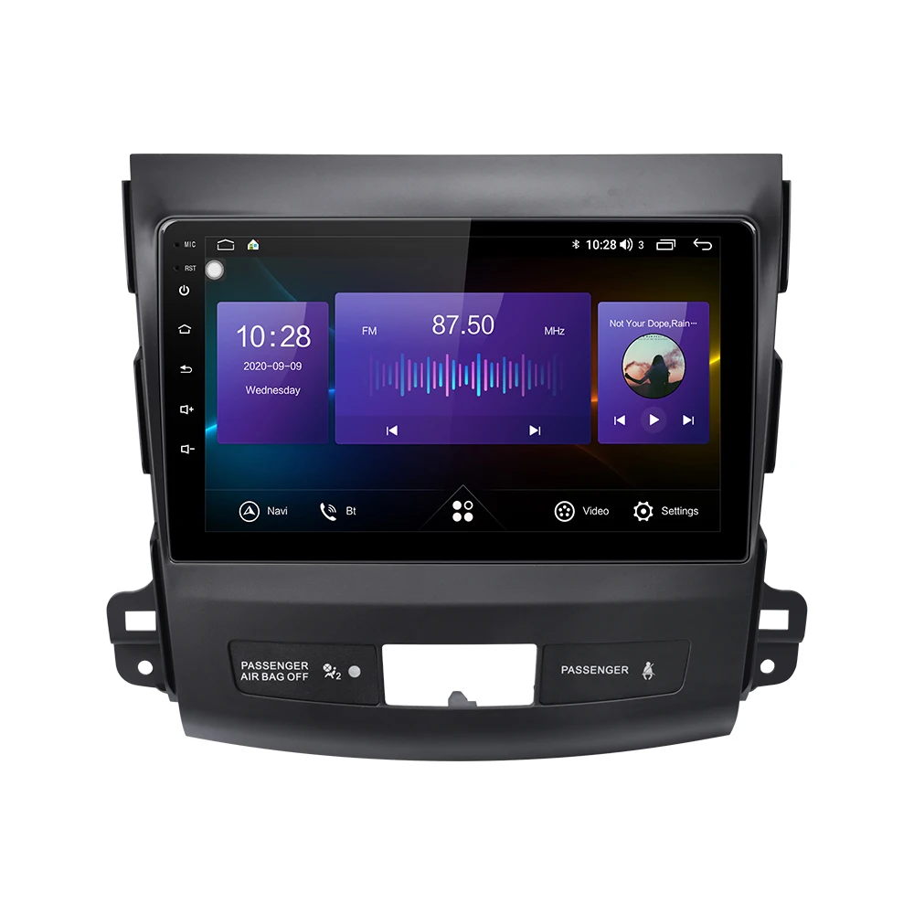 

ISUDAR T80B QLED Android 10 Car Radio For MITSUBISHI/OUTLANDER 2007-2012 GPS Navigation Car Multimedia 8 Core RAM 6G 4G no 2din