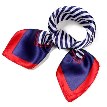 

GPLin-LL awomen Business Printing Square Imitate Silk Scarf