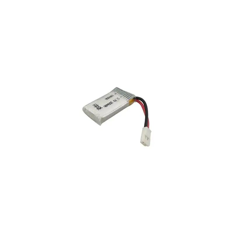 DishyKooker 2PCS 3.7V 300mAh Lithium Battery with USB Charging Cable for H8 H22 Eachine H8 Mini Quadcopter Drone Battery