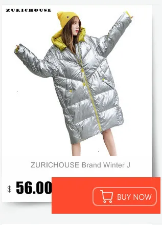 ZURICHOUSE,, зимнее пальто для женщин, длинное, модное, хит, цвет, глянцевая парка, теплый, негабаритный стиль, с капюшоном, пуховик, зимний для женщин