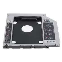 12,7 мм 2,5 дюйма SATA жесткий диск лоток DVD-ROM оптический Корпус для жесткого диска для ПК ноутбук металлический монтажный адаптер кронштейн жесткий диск
