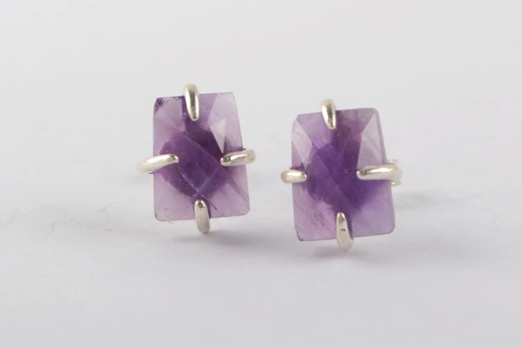 Серьги из серебра BOROSA пробы, медные бирюзовые серьги-гвоздики, серьги с кристаллами ювелирные изделия из Лабрадорита, милые женские серьги SS201