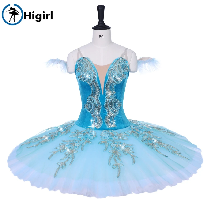 

Adult dance stage costome professional ballet tutu Sugar Plum Fairy Classical Pancake Platter La Sylphide Performance tutuBT9153