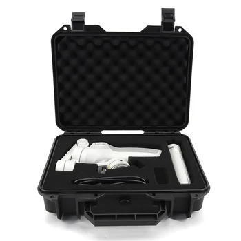 

Q2 Storage Bag Waterproof Suitcase Handbag Explosion Proof Carrying Case Storage Bag Box For DJI OM 4 Handheld PTZ Lingmo 3 ABS