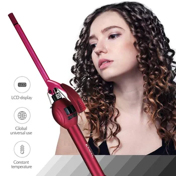 

Professional Hair Curling Iron Ceramic Styling Tools Hair Waver Pear Flower Cone Electric Hair Curler Roller Curling Wand