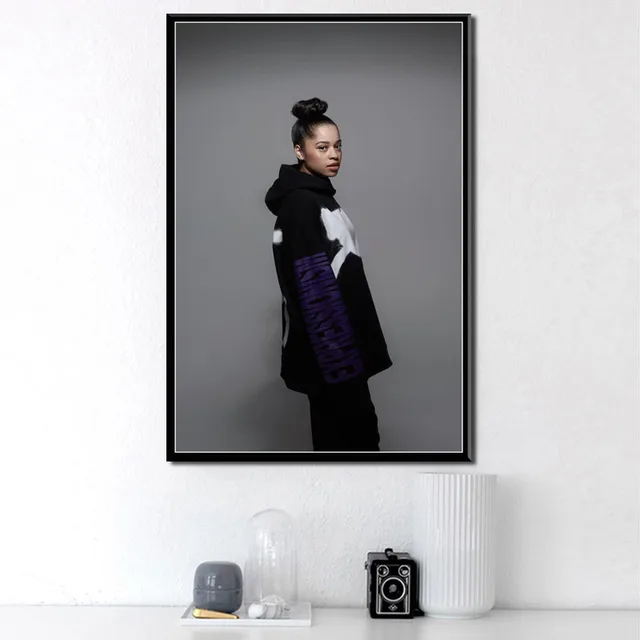 Ella Mai Singer Pictures Printed on Silk Canvas 4
