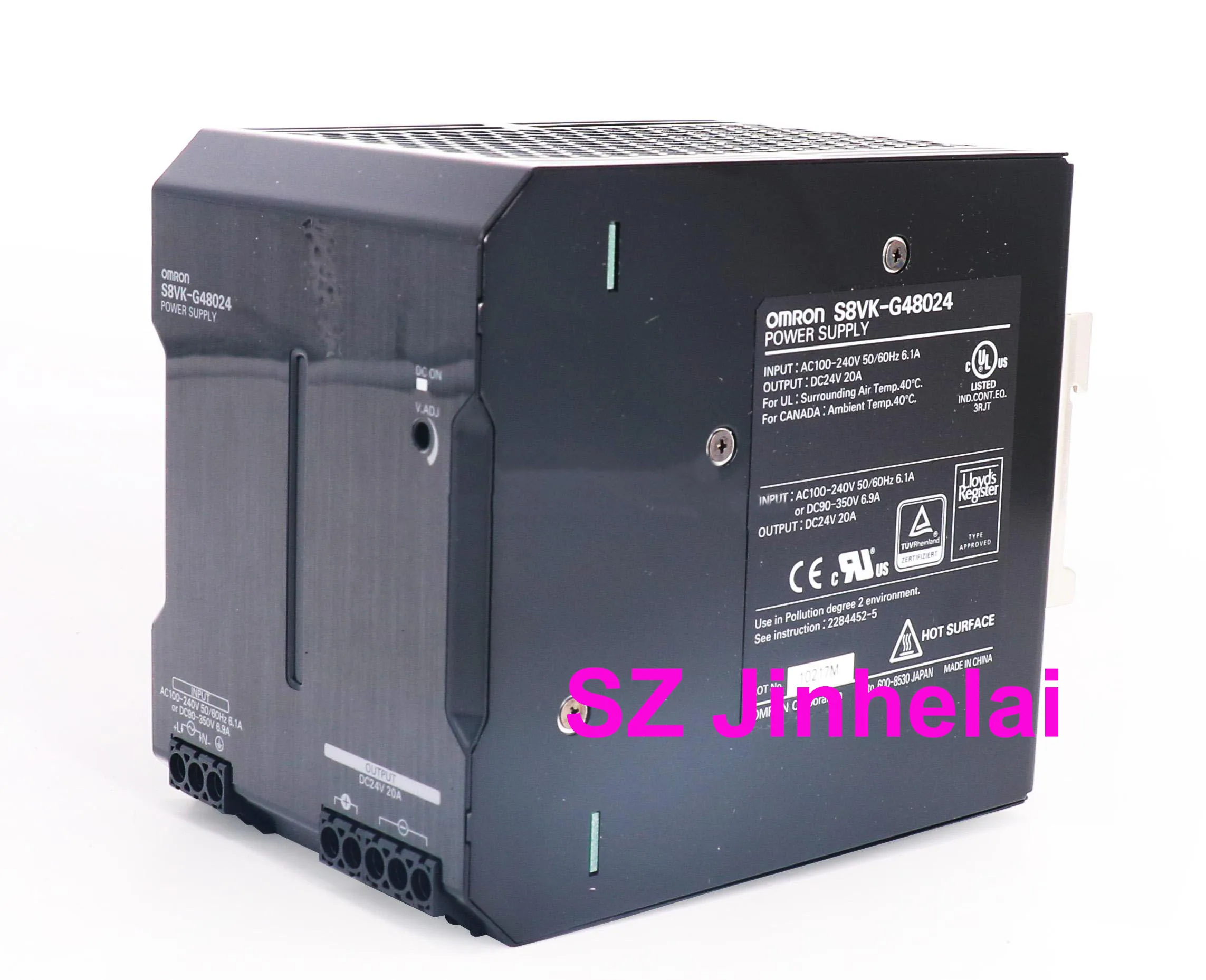 OMRON S8VK-G48024 аутентичный оригинальный импульсный источник питания 480 Вт 24VDC 20A |