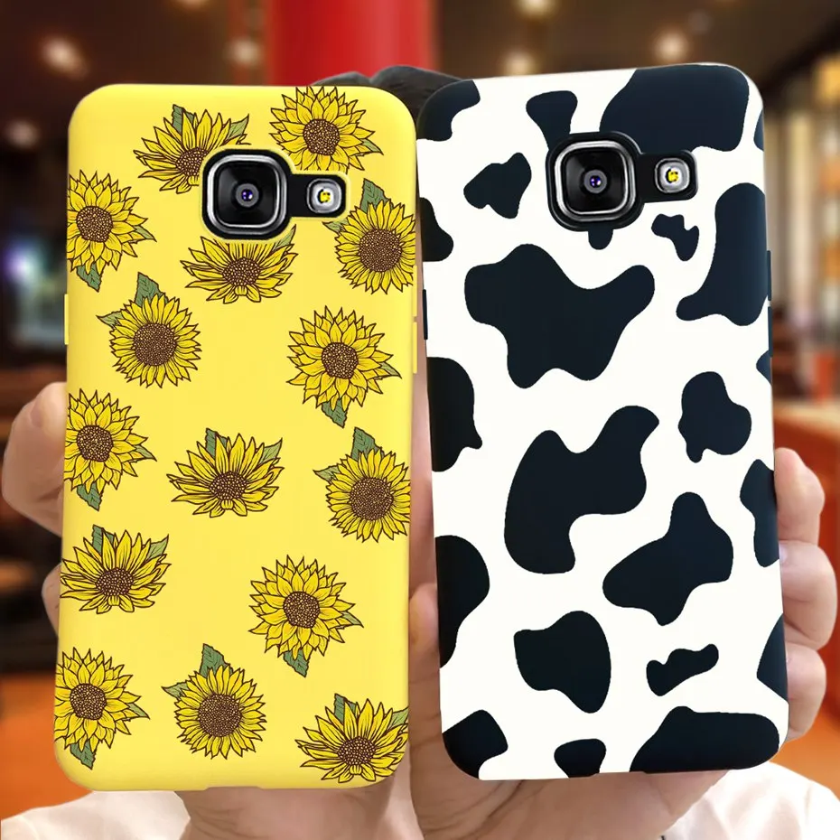 Floral Matte TPU Soft Phone Case - Enhanced Back Cover Design
