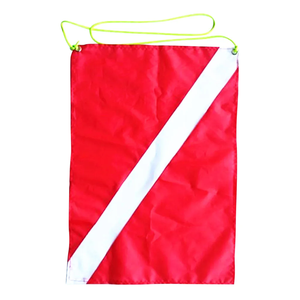 Dive Diver Down Flag (Scuba Flag) Boat Flag Safety Diving Signal Accessories