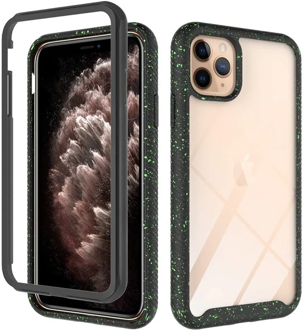 Противоударный гибридный защитный ТПУ бампер Прозрачный чехол для iPhone 11 Pro Max XS MAX