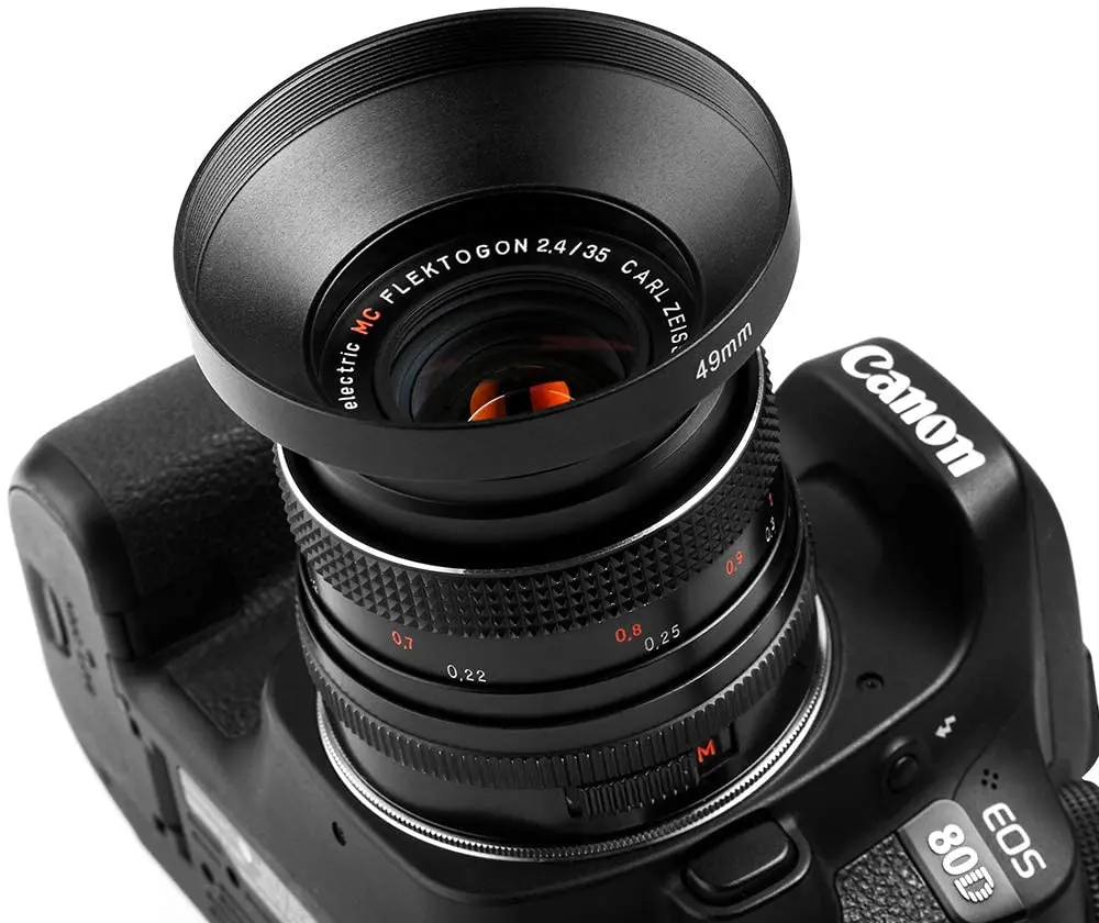 ブラックカメラメタルレンズフード,37mm,39mm,40.5mm,43mm,46mm,49mm 
